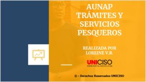 TRÁMITES Y SERVICIOS PESQUEROS