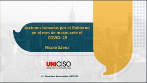 ACCIONES  DEL GOBIERNO COLOMBIANO EN EL MES DE MARZO ANTE EL COVID -19