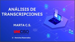 ANÁLISIS DE TRANSCRIPCIONES