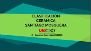 CLASIFICACIÓN CERÁMICA