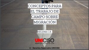CONCEPTOS BÁSICOS SOBRE MIGRACIÓN