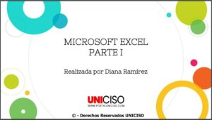 MICROSOFT EXCEL - FÓRMULAS SENCILLAS