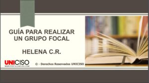 GRUPOS FOCALES