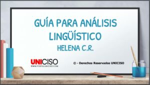 ANÁLISIS LINGÜÍSTICO