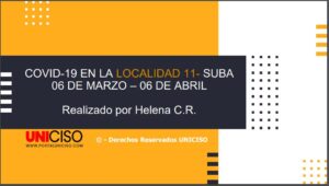 COVID - 19: LOCALIDAD DE SUBA