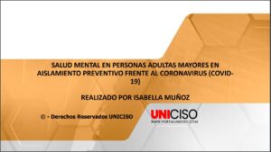 MANEJO COVID -19 PARA POBLACIÓN DE TERCERA EDAD