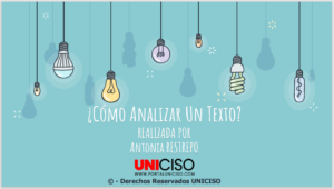 ANÁLISIS DE UN TEXTO