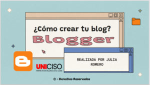 BLOGGER - CREACIÓN DE BLOGS