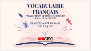 VOCABULARIO EN FRANCÉS PARA TEXTOS DE CIENCIAS SOCIALES
