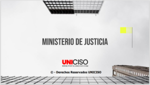 MINISTERIO DE JUSTICIA
