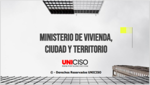 MINISTERIO DE VIVIENDA, CIUDAD Y TERRITORIO